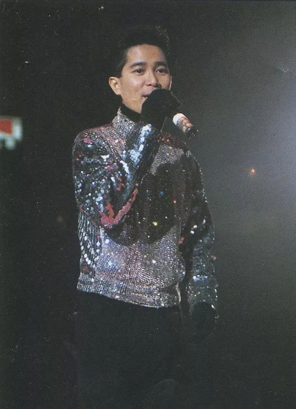 陈百强1991年演唱会照片